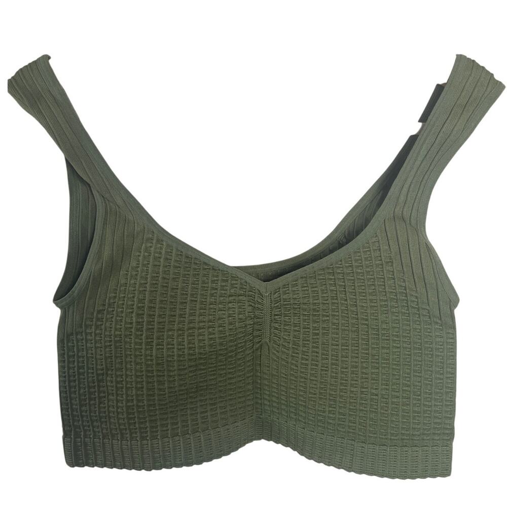 Out From Under Urban Outfitters Nylon Women's Seamless Green Tank Top M / L